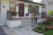 outdoor wood railing overstock