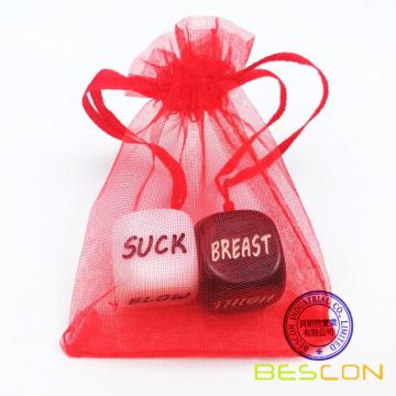 Funny Dice Love Dice Sex Dice Erotic Dice Love Game Toy Sweetheart Couple Gift for Bachelor Party