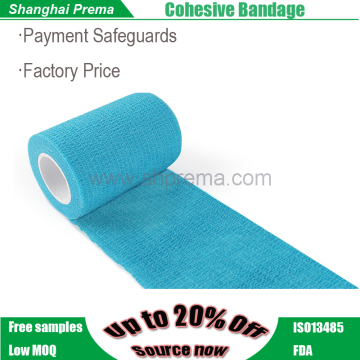 Cohesive Bandage nonwoven flexible pet bandage