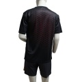 100% Polyester Kaos Kustom Sepak Bola Cepat Dri