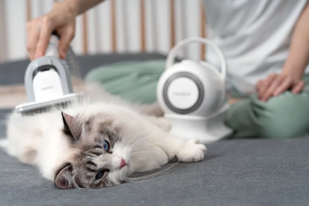 The World First Vacuumable Pet Groomer