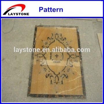 Modern square stone brick pattern fabric