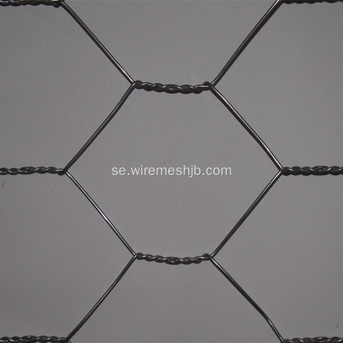 25mmx1mx45m Heksagonal Wire Mesh För Fjäderfä Coop