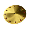 Sunray Watch dial with ruby indices watch parts