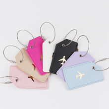 Custom Logo Leather Luggage Tags for Travel - Bulk Suitcase Tags & Cruise Baggage Tags