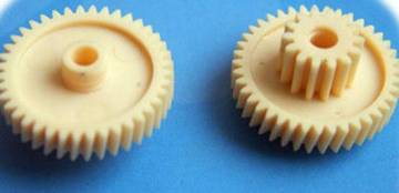 Plastic Double Gear For Toy