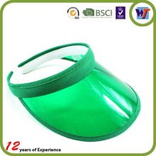 clear trnsparent golfer fitted baseball hats without panel visors