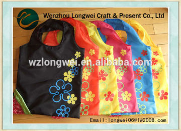 strawberry polyester bag/polyester bag fabric/polyester travel bag