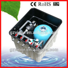 Swimming pool integrative sand filter with pump, uderground swimming pool filtration system