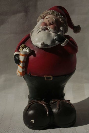 ceramic santa claus