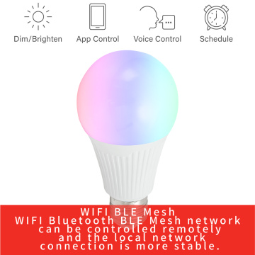 9W 4100K WIFI 5C RGB+CCT LED Bulb