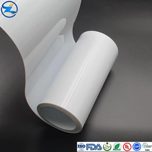 Milky White Glossy PVC Thermoforming Blistering Package