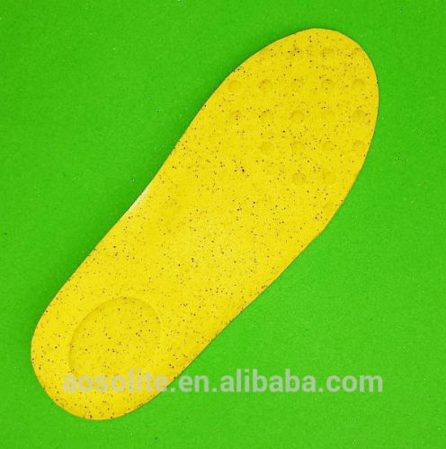 breathable and comfortable kids massage shock absorb insoles