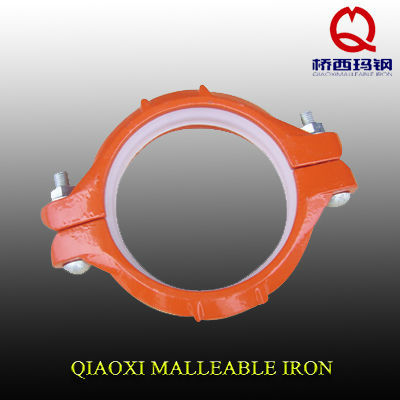 Ductile iron grooved pipe fitting china factory