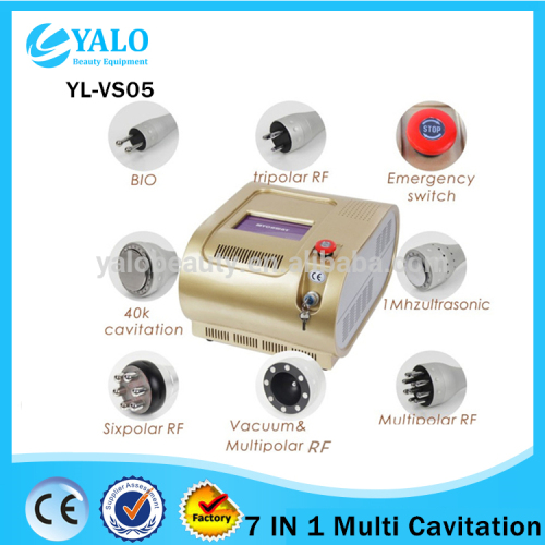 Ultrasonic Cavitation Vacuum RF Slimming Machine