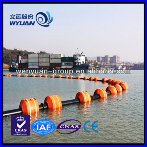 hdpe dredging pipe connect rubber dredge pipe