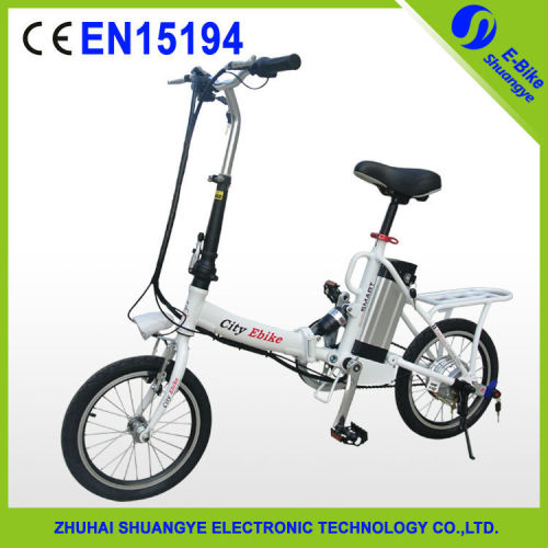 Green power 16 inch folding forever bike