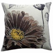 Decorative Tapestry Jacquard Floral Pillow