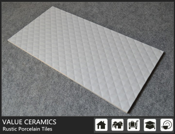 decorative wall tile, matte white wall tile