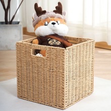 Practical Foldable Storage Baskets for Laundry Room Cabinets