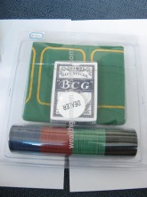 60 pcs poker chip set with tin box