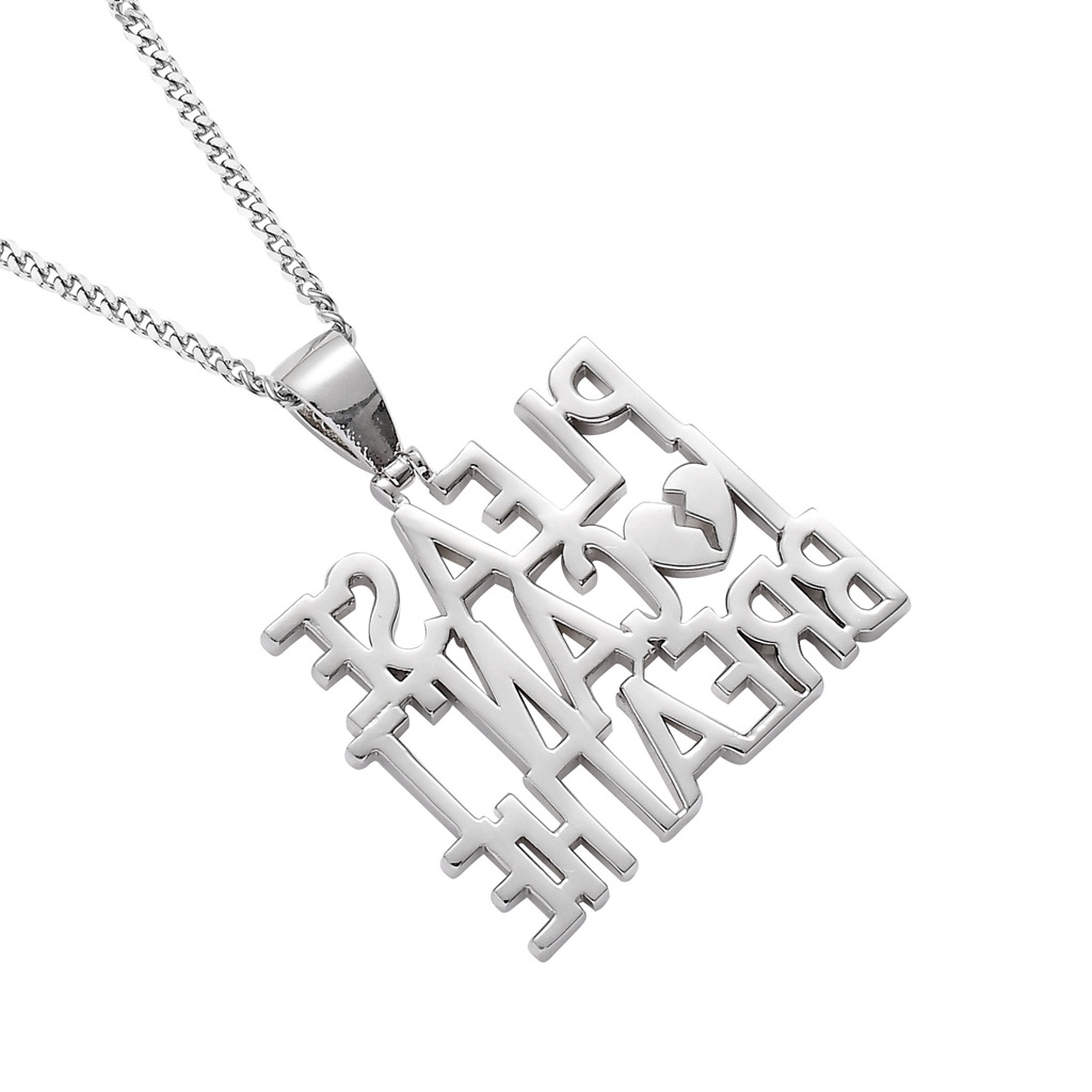 personalized custom diamond jewelry necklaces purchasing agent,men women hip hop copper gold custom letter necklace pendants