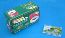 audio cassette printed colorful linner