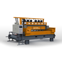 Simple Structure Full-Automatic Continuous Bush Hammering Machine for Litchi Surface Processing