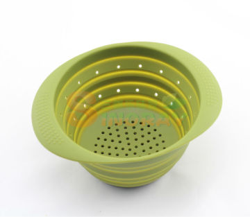 Durable Collapsible Silicone Colander