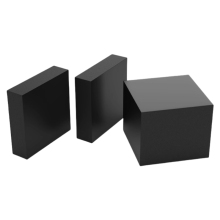 Resilient Black Rubber Shock Pads