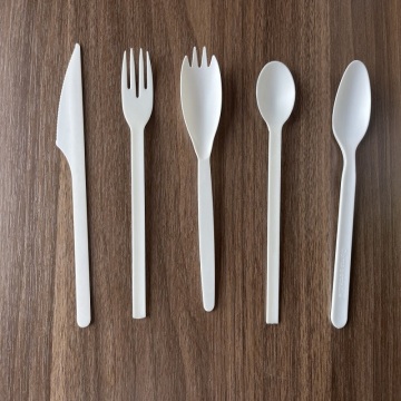 biodegradable compostable PLA cutlery set