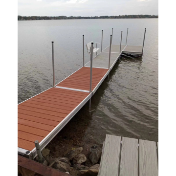 Aluminum Lake Docks: Dock Frames and Walkway Kits