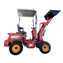 Small Battery Farm Garden Bucket Loader - 4 Wheels, 400KG Front End Loader Made in China