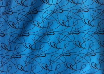 Polyester transfer printed twill microfiber peach skin fabric