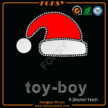 Christmas Hat Toy Boy rhinestone patterns