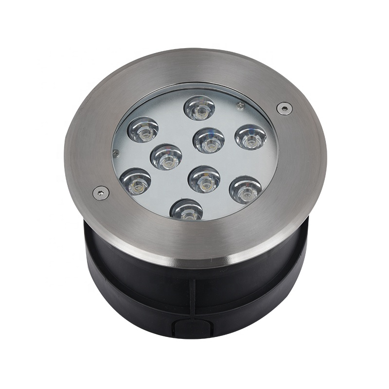 Stainless steel embedded underwater light