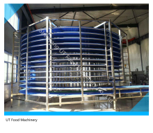 stainless steel bread toast spiral cooler