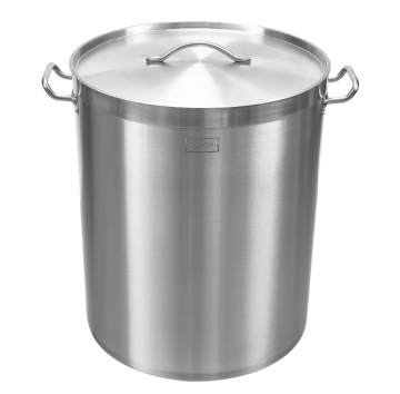 Extra large non stick stainless steel stock pot