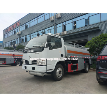 Dongfeng 5000 litres pétrolier / Bowser pétrolier / camion de transport de pétrole