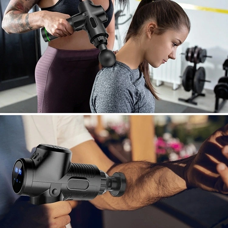 Home Gym Mini Deep Fascia Wholesale Equipment Product Projector Tissue Fascial Sport Muscle Massage Gun