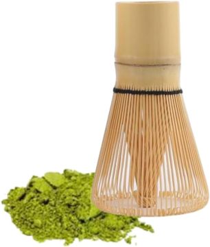 Traditional Matcha Tea Making Tools: Egg Beaters and Paint Tools