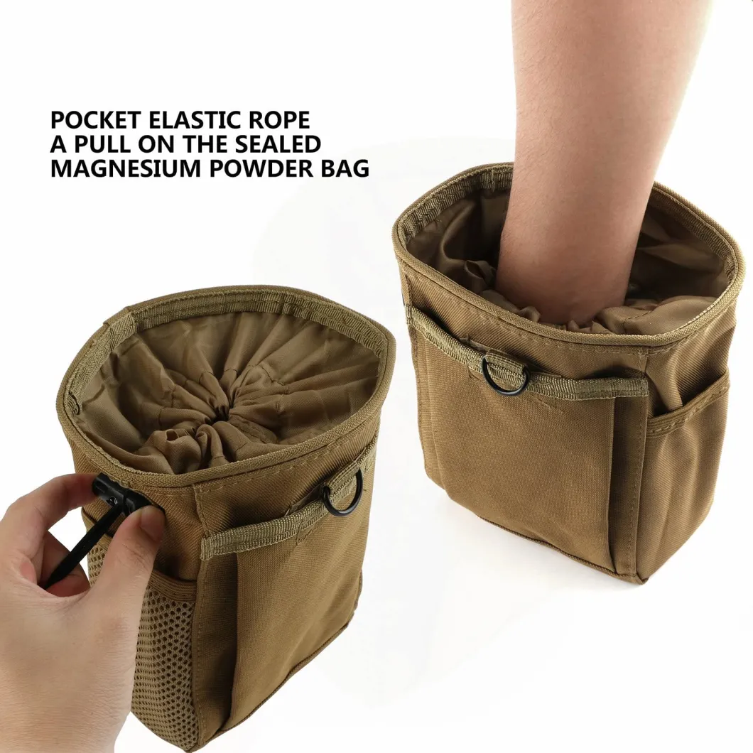 Rock Climbing Gear Equipment Drawstring Highend Rock Climbing Chalk Bag for Rock Climbing