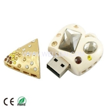 Diamond Heart USB Flash Disk