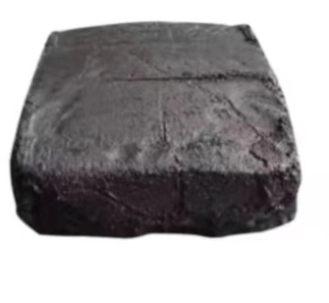 Furnace lining refractory mud for metal liquid black