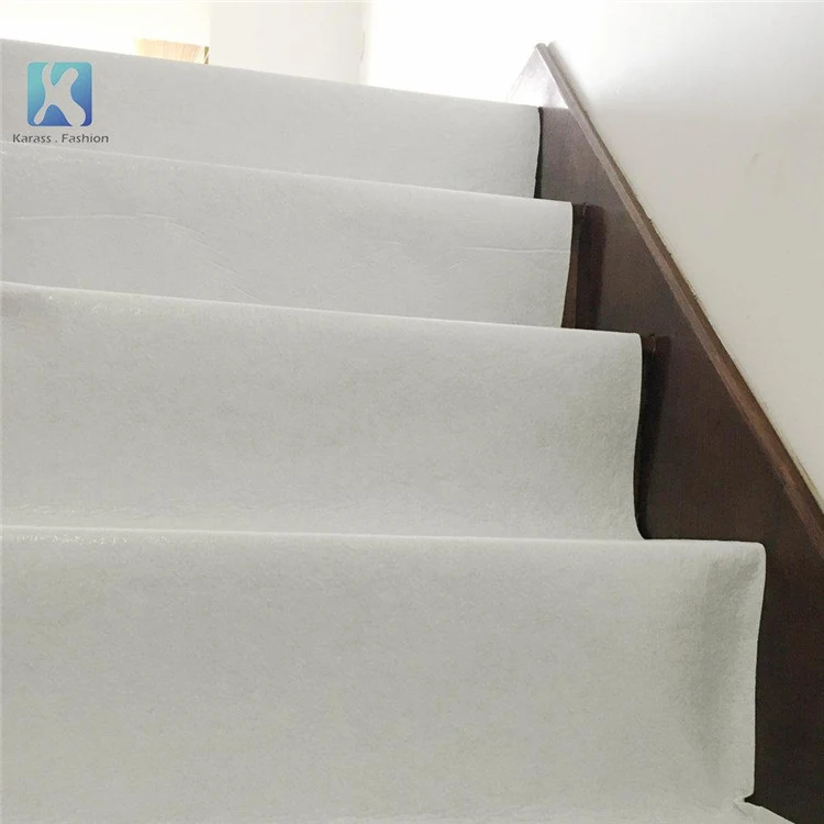 White Color Sticky Furniture Floor Protective Felt Pads