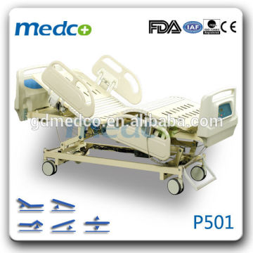 high quality 5 functions linak motor electric hospital bed prices P501