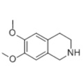 名称：イソキノリン、１，２，３，４−テトラヒドロ−６，７−ジメトキシ−ＣＡＳ １７４５−０７−９