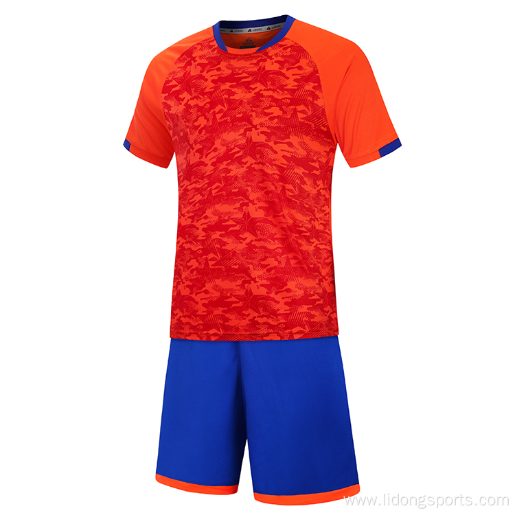 High Quality Cheap Football Training Shirts Set