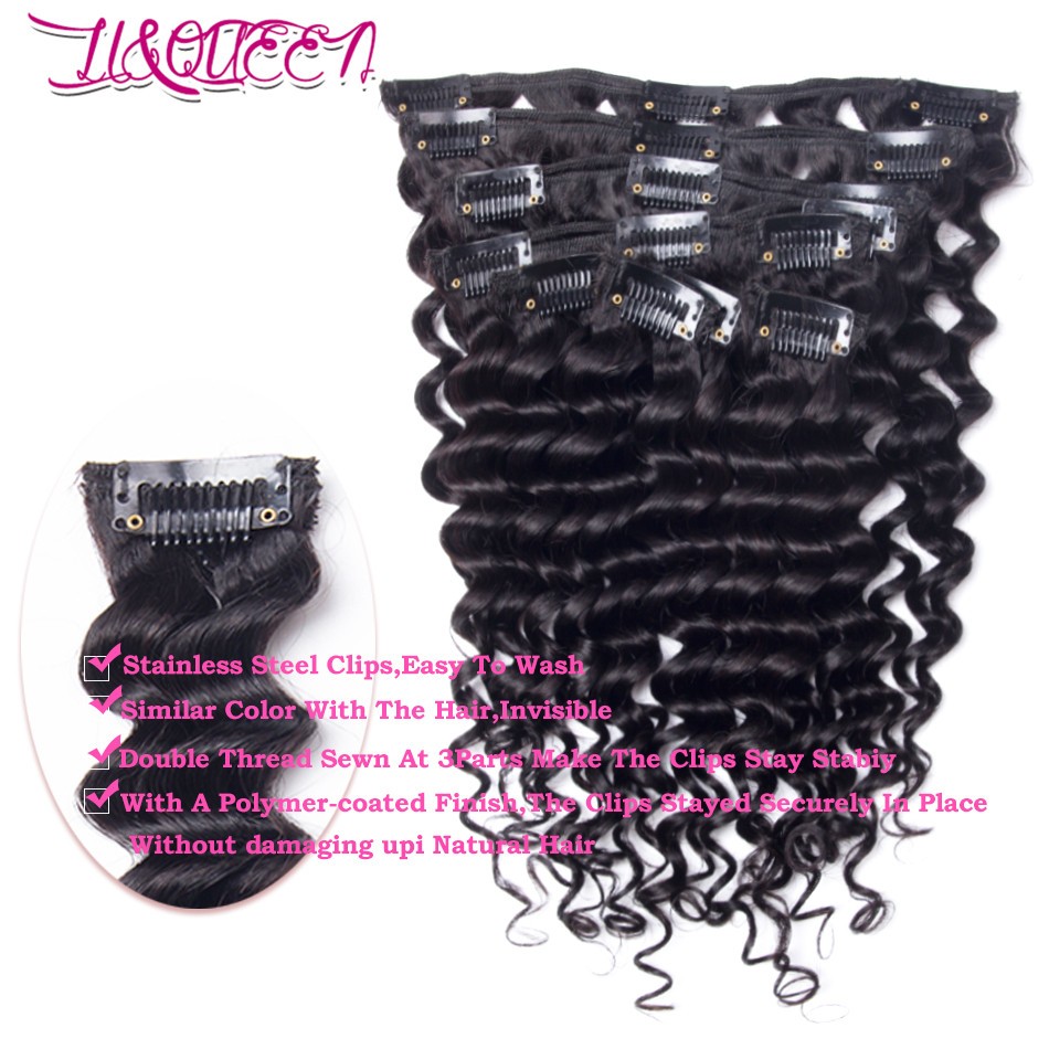 Online Shopping India One Piece Clip In Human Hair Extensions For Black Women