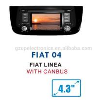 special Car DVD Player with GPS Bluetooth TV RDS TMC for FIAT LINEA